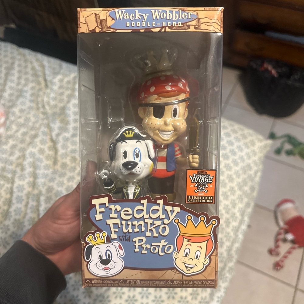 Funko Wacky Wobbler: Freddy Funko - Freddy Funko with Proto